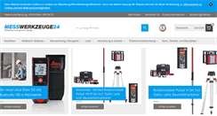 Desktop Screenshot of messwerkzeuge24.de